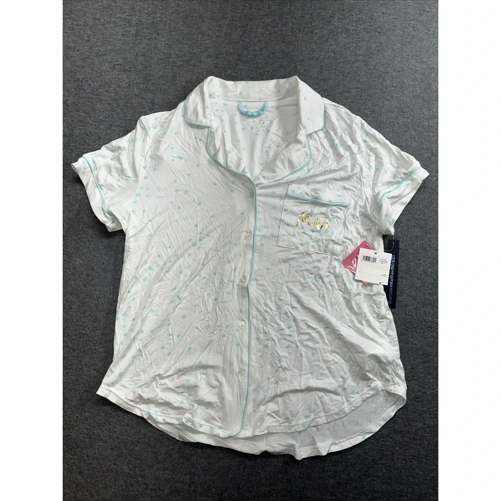 Kate‎ Spade women's bridal Mrs. pajama top ivory size medium